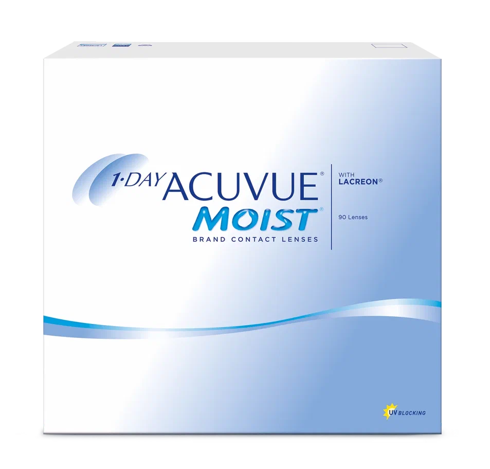 1-Day Acuvue Moist 90 (линз) (США/Ирландия) - Оптик-А