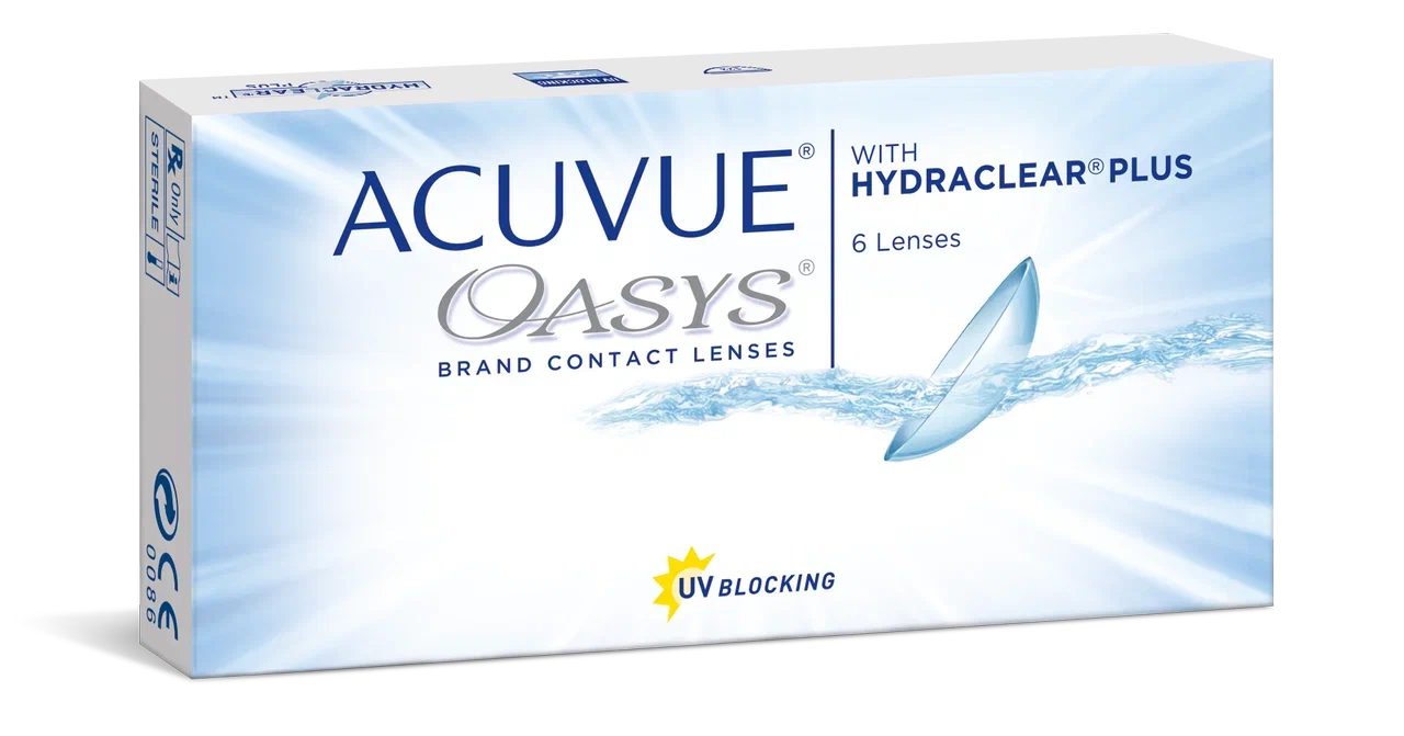 Acuvue OASYS with Hydraclear plus 6 (линз) (США/Ирландия) - Оптик-А