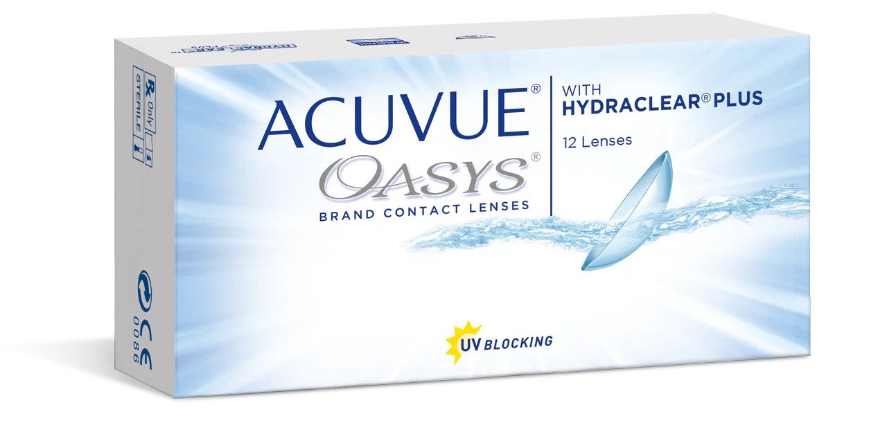 Acuvue OASYS with Hydraclear plus 12 (линз) (США/Ирландия) - Оптик-А
