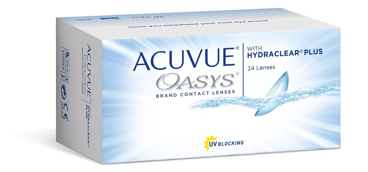 Acuvue OASYS with Hydraclear plus 24 (линзы) (США/Ирландия) - Оптик-А
