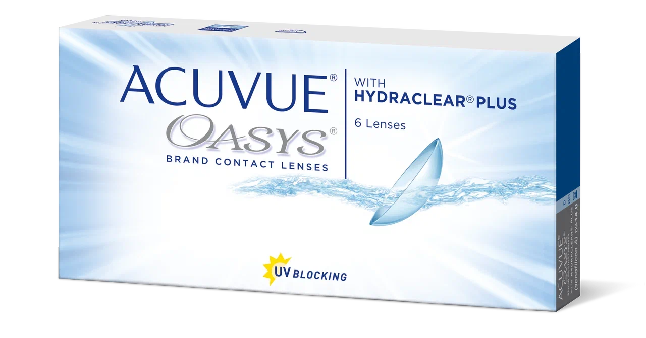 Acuvue OASYS with Hydraclear plus 6 (линз) (США/Ирландия) - Оптик-А